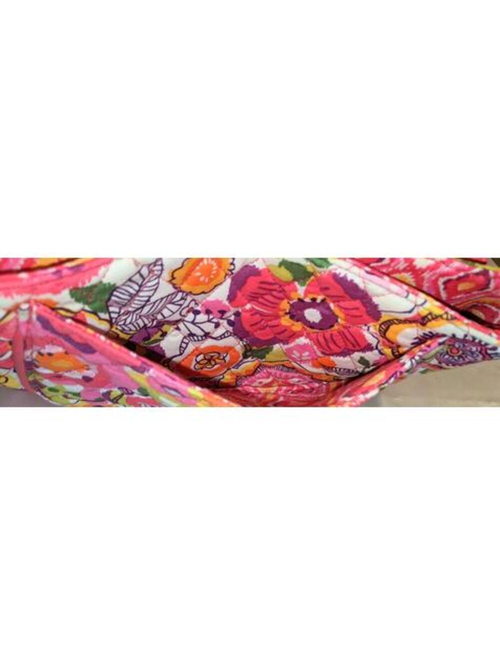 Vera Bradley Clementine Crosstown Crossbody Bag Pink Floral Shoulder Bag NWT - Picture 11 of 14
